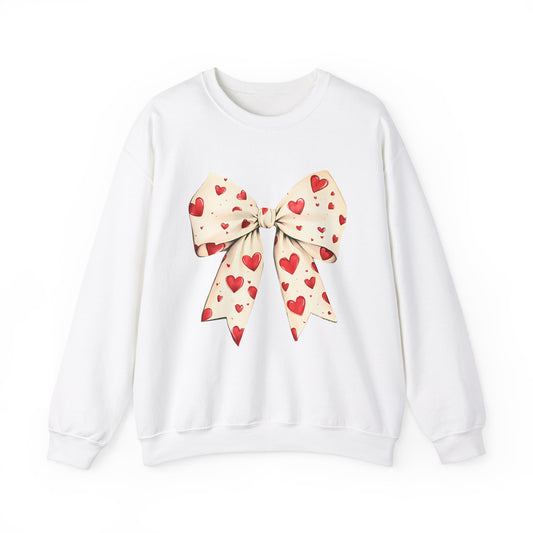 Valentine's Bow Unisex Sweatshirt