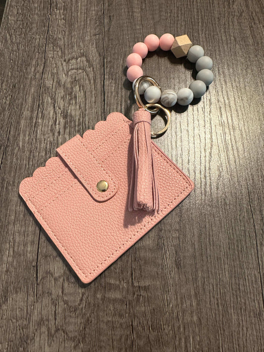 Pink-Scalloped-Edge-Wallet-Wristlet