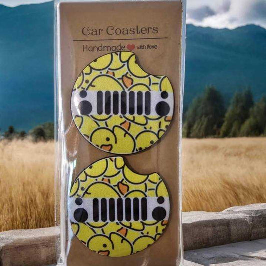 Duck-Jeep-Handmade-Car-Coasters