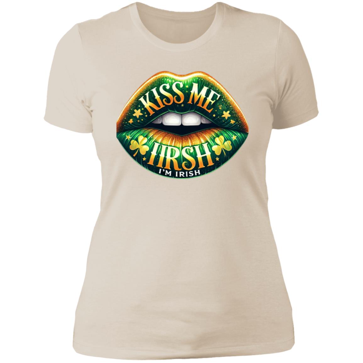 I'm Irish Kiss Me - NL3900 Ladies' Boyfriend - Cream